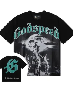 Godspeed Amigos Tee Black