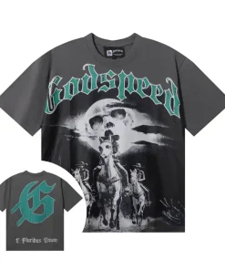 Godspeed Amigos Tee Grey