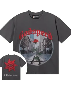 Godspeed Arose Tee Grey