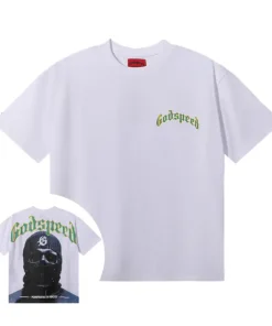 Godspeed Balaclava Tee White