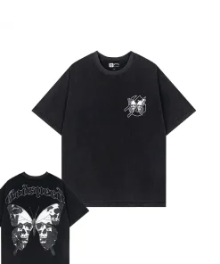 Godspeed Butterfly Effect Vintage Tee Washed Black