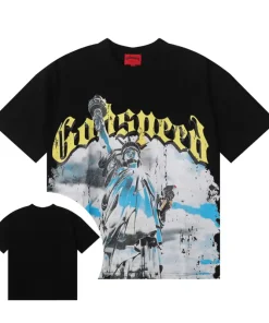 Godspeed Chrome Liberty Tee Black