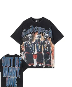 Godspeed Dream Team Vintage Tee Washed Black