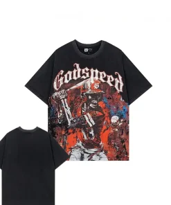 Godspeed Grandslam Vintage Tee Washed Black