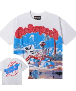 Godspeed Permanent Vacation Tee White
