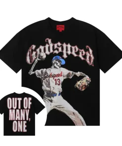 Godspeed Strike Tee Black