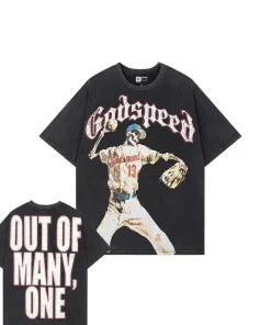 Godspeed Strike Vintage Tee Washed Black