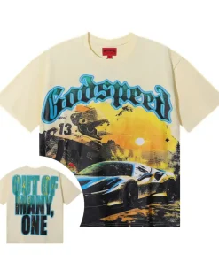 Godspeed Sunset Drift Tee Beige