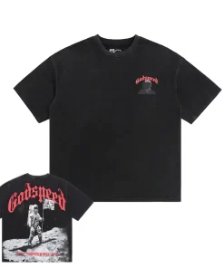 Godspeed Apollo 11 (1969) Tee Black