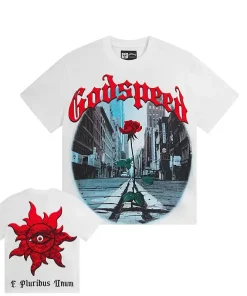 Godspeed Arose Tee White