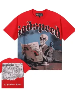Godspeed Black Monday Tee Red