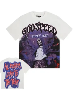 Godspeed Booby Trap Tee White