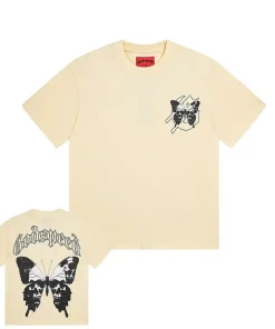 Godspeed Butterfly Effect Tee Beige