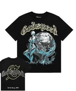 Godspeed Chrome Seduction Embroidered Tee Black