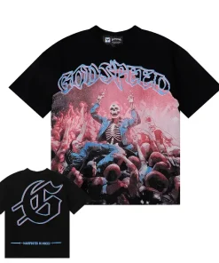 Godspeed Crowd Surf Tee Black