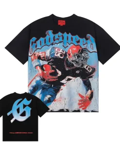Godspeed Endzone Dual Layered Tee Black