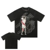 Godspeed Etched In Glory Tee Washed Black