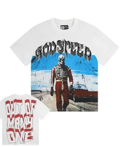 Godspeed F1 Skele Rarri Tee White