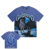 Godspeed First Contact Tee Washed Blue