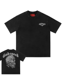 Godspeed Grail Tee Washed Black