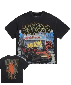 Godspeed Miami Artlanda Tee Black