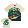 Godspeed Miami Boat Tee Beige