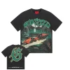 Godspeed Miami Boat Tee Washed Black