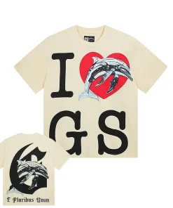 Godspeed Miami Dolphin Tee Beige