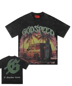 Godspeed Miami G-Wagon Tee Washed Black