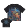 Godspeed Miami UFO Tee Washed Black