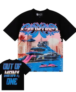 Godspeed Miami Yacht Tee Black