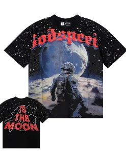 Godspeed No Looking Back Tee Black