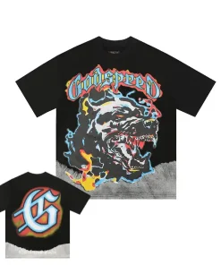 Godspeed Off the Leash Tee Black