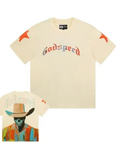 Godspeed Pastel Cowboy Tee Beige