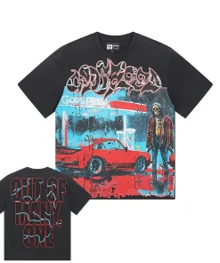 Godspeed Pit Stop Tee Washed Black