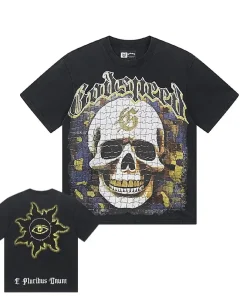 Godspeed Puzzle Tee Washed Black