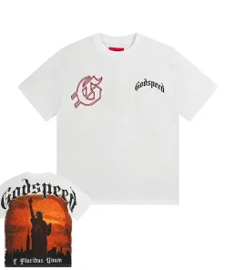 Godspeed Red Day Tee White