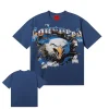 Godspeed Spirit Animal Layered Tee Navy Blue