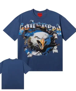 Godspeed Spirit Animal Layered Tee Navy Blue