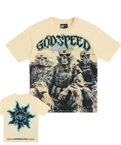 Godspeed Squadron Tee Beige