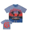 Godspeed Sunset Blvd Tee Washed Blue
