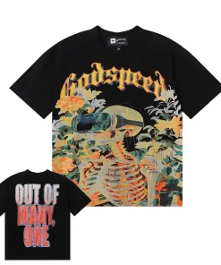 Godspeed Vision Flowers Tee Black