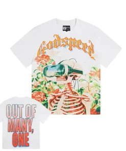 Godspeed Vision Flowers Tee White