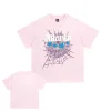 Sp5der ATLANTA Pink Tee