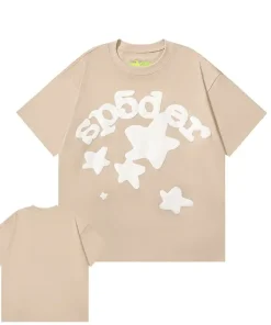 Sp5der BELUGA Beige Tee