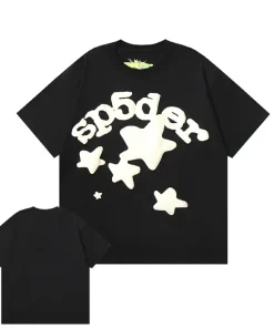Sp5der BELUGA Black Tee