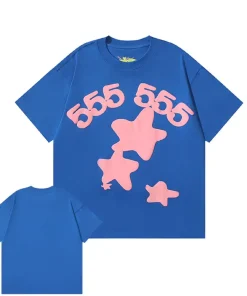 Sp5der BELUGA Blue Tee