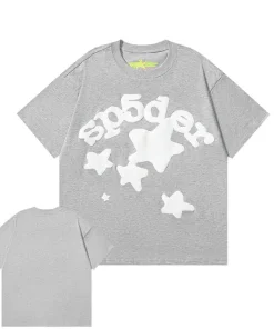 Sp5der BELUGA Grey Tee