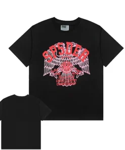 Sp5der CROSS COUNTRY SLUB Black Tee