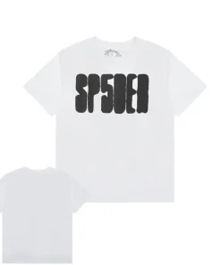 Sp5der FOCUSED LOGO White Tee